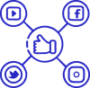 Social Media profiles Integrations