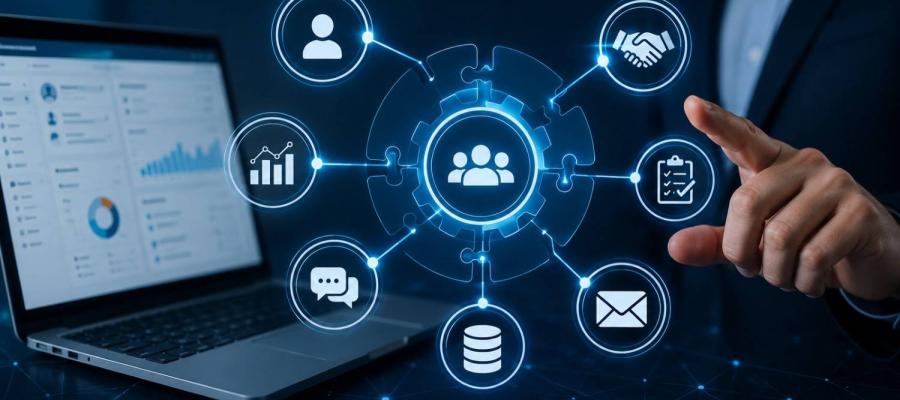 Custom CRM Integration for Business Websites