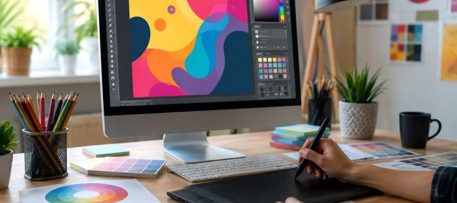 Visuals That Drive Results Graphic Designing Services