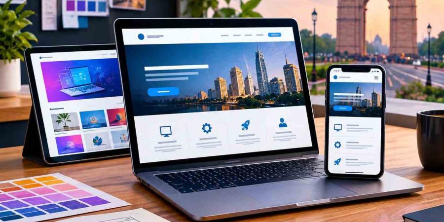Crafting Digital Success for Growing Brands Website Design Company in Delhi