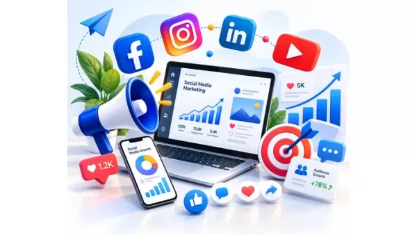 Social Media Marketing services by Kdrsoft Technologies